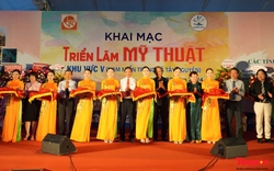 Trưng bày 183 tác phẩm tại triển lãm Mỹ thuật khu vực V lần thứ 29