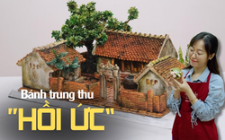 Mê mệt với bộ bánh Trung thu của cô gái 9x: Đẹp xuất sắc ai cũng mải nhìn ngắm rồi bỗng cay mắt vì 