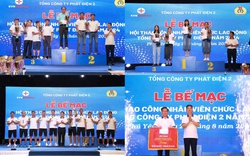 Sôi nổi hội thao công nhân viên chức lao động Tổng công ty Phát điện 2 năm 2024