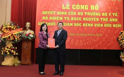 Ông Nguyễn Thế Anh làm Giám đốc Bệnh viện Hữu Nghị