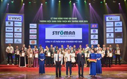 Ströman Việt Nam nằm trong top 20 thương hiệu xanh thân thiện với môi trường 2024