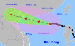 Bão số 3 mạnh lên cấp siêu bão