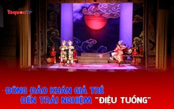 Đông đảo khán giả trẻ đến trải nghiệm 