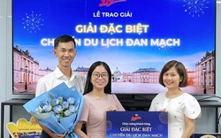 Lộ diện nhân vật may mắn "rinh" cả chuyến du ngoạn xứ sở cổ tích Đan Mạch tặng vợ nhờ hộp bánh quy bơ