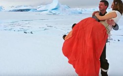 Chiêm ngưỡng đám cưới như mơ chưa từng có tiền lệ ở Nam Cực