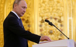 Cận cảnh hình ảnh Tổng thống Putin trong lễ tuyên thệ nhậm chức
