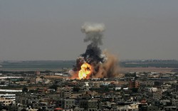 Đòn đáp trả không kích Israel dội vào Hamas sau loạt hoả tiễn