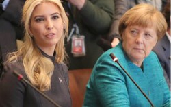 Ái nữ Trump và Thủ tướng Merkel: “Sóng ngầm” bàn đàm phán