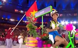 Đoàn Thể thao Việt Nam tự tin sải bước trong Lễ khai mạc Olympic Rio 2016