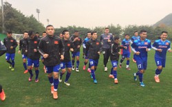 Đội tuyển Việt Nam tập buổi đầu tiên tại Hàn Quốc