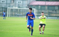 Nửa đội hình U20 Việt Nam “đánh lẻ” bài tập thể lực