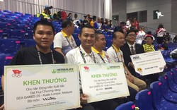 Wushu Việt Nam nhận thưởng nóng sau cú đúp HCV trong ngày ra quân