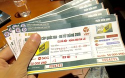 Lượt về Tứ kết Cúp Quốc gia: Giá vé trận Hà Nội - HAGL tăng chóng mặt
