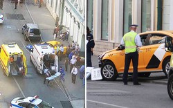 Tài xế taxi tông vào đám đông cổ vũ World Cup, 8 người bị thương