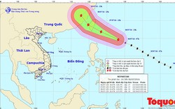 Xuất hiện siêu bão giật trên cấp 17 ở biển Đông