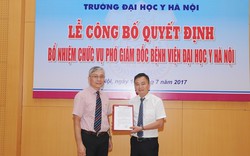 Bệnh viện Đại học Y Hà Nội có Phó giám đốc thế hệ 7x