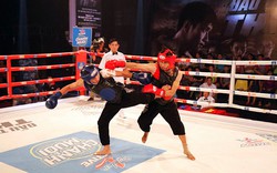 Các võ sĩ Võ cổ truyền tranh đai vô địch tại Quảng Ngãi