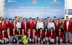 Miễn phí 800 kg hành lý cho thành viên Đoàn Thể thao Việt Nam
