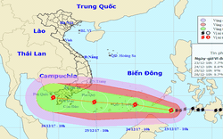 Bộ trưởng Nguyễn Xuân Cường: Dừng tất cả các cuộc họp dồn sức chống bão Tembin