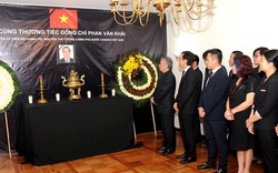 Đại sứ quán Việt Nam tại Mexico tổ chức lễ viếng nguyên Thủ tướng Phan Văn Khải