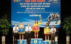 Nguyễn Thị Thu Mai đạt áo vàng chung cuộc ở giải đua xe đạp nữ
