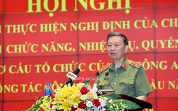 Bộ trưởng Tô Lâm: Khẩn trương đổi mới, sắp xếp tổ chức bộ máy Bộ Công an