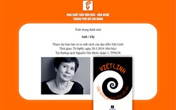 Đạo diễn Việt Linh giao lưu với độc giả và ra mắt sách mới