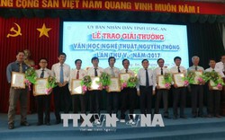 Long An: Trao giải thưởng tôn vinh và học tập gương sáng Nguyễn Thông