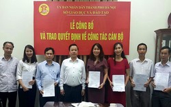 Hà Nội: Công bố và trao quyết định bổ nhiệm 6 Phó Hiệu trưởng