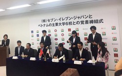 6 trường đại học Việt Nam ký kết với tập đoàn 7-Eleven Japan