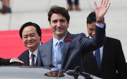 Thủ tướng Canada Justin Trudeau đã tới Đà Nẵng