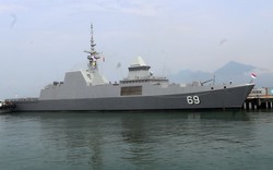 Tàu khu trục RSS Intrepid của Hải quân Singapore tới Đà Nẵng