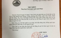 Chủ tịch Đà Nẵng gửi thư khen hai công dân Pháp, Nga lao vào lửa cứu hai cháu bé