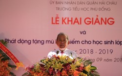 Phó Thủ tướng Trương Hòa Bình dự khai giảng ở Đà Nẵng