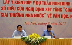 Có nên hạ tiêu chí Giải thưởng Hồ Chí Minh, Giải thưởng Nhà nước?