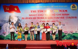 Sôi nổi cuộc thi Tìm hiểu 70 năm ngày Chủ tịch Hồ Chí Minh kêu gọi thi đua ái quốc