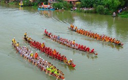 Lào, Thái Lan tham gia Giải đua thuyền truyền thống Quảng Bình 