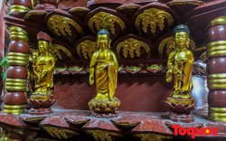 Tận mắt chiêm ngưỡng bảo vật quốc gia Cửu phẩm liên hoa chùa Động Ngọ