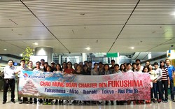 19 chuyến charter chở du khách Việt du xuân Fukushima, Nhật Bản
