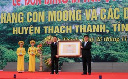 Hang Con Moong được xếp hạng Di tích Quốc gia đặc biệt