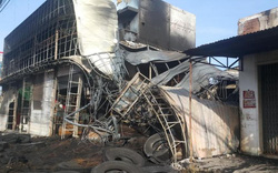Đồng Nai: Cháy gara ô tô, ba người thoát chết trong gang tấc