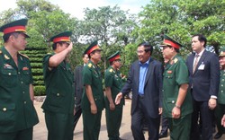 Thủ tướng Campuchia Hun Sen thăm khu Di tích Đoàn 125