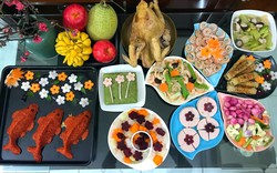 Cúng Tết bằng món ăn ngoại liệu có mất thiêng?