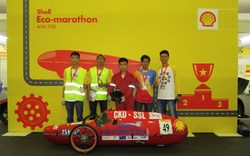 Sinh viên Việt Nam dự thi chế tạo xe tiết kiệm nhiên liệu