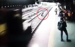 Nam thanh niên tự tử nhảy bổ vào đầu tàu hỏa đang chạy