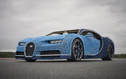 Vẻ đẹp “không thể cưỡng” của siêu phẩm Bugatti Chiron ghép từ 1 triệu mảnh LEGO