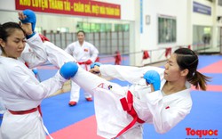 Đội tuyển Karatedo Việt Nam nỗ lực luyện tập trước thềm ASIAD 2018