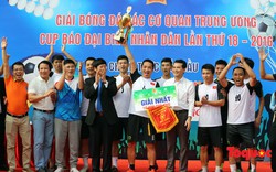 Tập đoàn Dầu khí giành chức vô địch Giải bóng đá các cơ quan Trung ương 