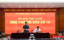 Bão số 10: Phó Thủ tướng Trịnh Đình Dũng yêu cầu các biện pháp ứng phó mạnh