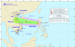 Xuất hiện áp thấp nhiệt đới gần Biển Đông, mưa to tới rất to trên diện rộng